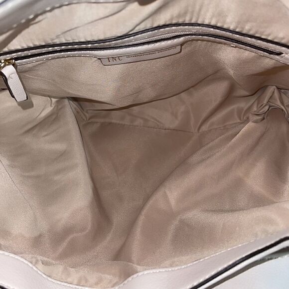 NWT INC International Concepts Tripii Chain Tote Off White/Cream - Picture 7 of 11